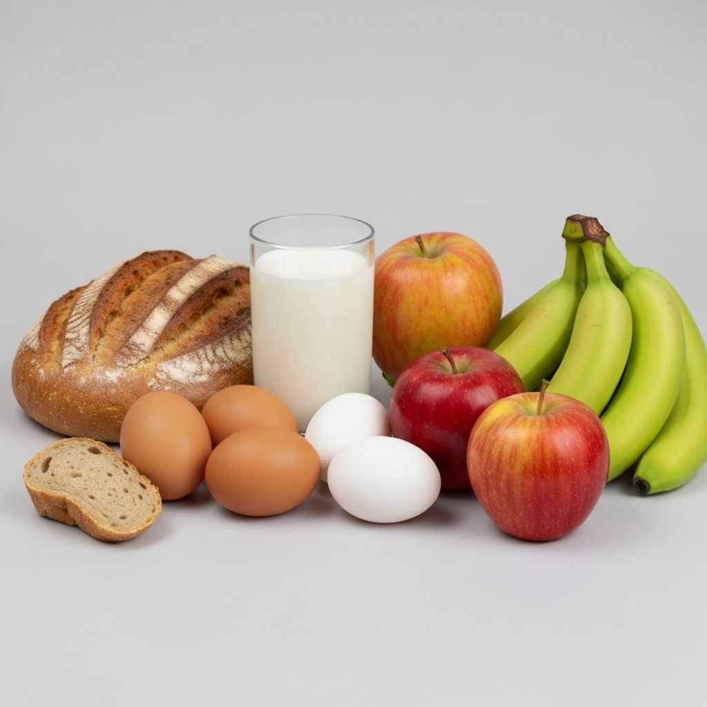 Common food items subject to myths